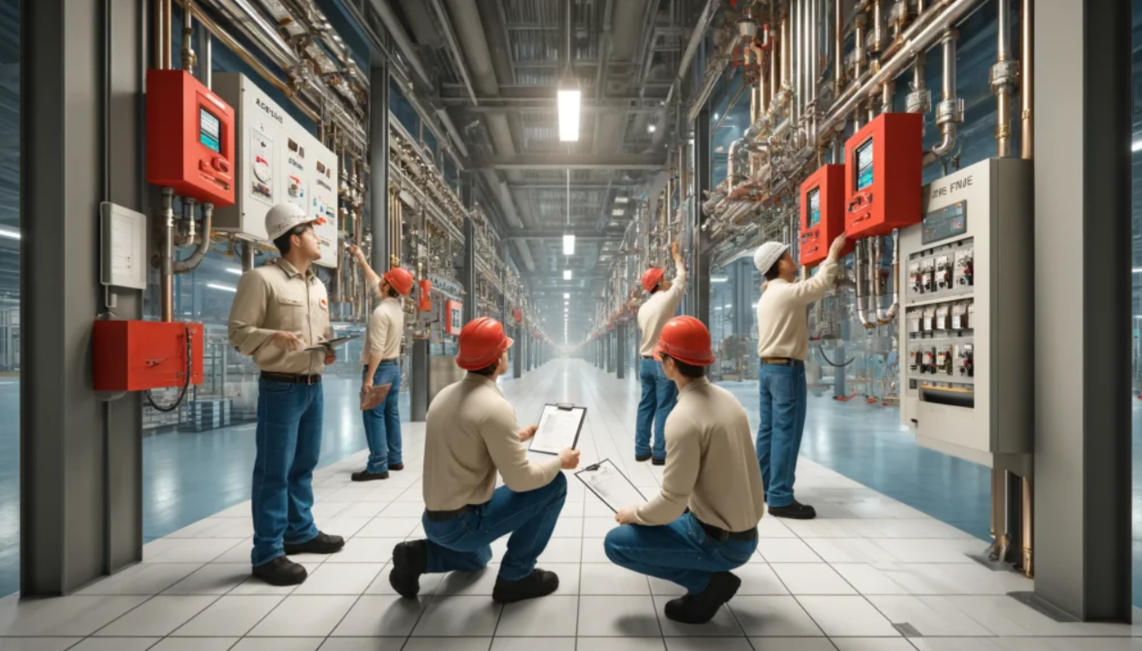 Hệ Thống Báo Cháy Cho Nhà Máy Sản Xuất: Quy Định Bắt Buộc & Tiêu Chuẩn Kỹ Thuật Doanh Nghiệp Cần Biết